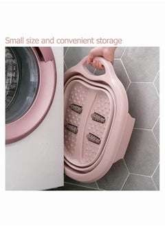 Youtrico Foldable Foot Pedicure Massager Spa Bath Tub with 4 Rollers  - Image 4