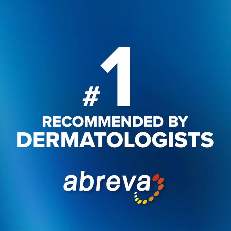 abreva Bundle of Abreva Cold Sore Treatment Rapid Pain Relief Cream  1 Tube 3 Grams  Abreva 10 Percent Docosanol Cold Sore Treatment Treats Your Fever Blister in 25 Days  007 oz Pump - Image 4