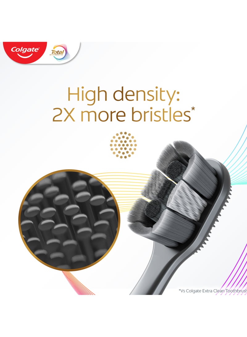 Colgate فرشاة أسنان تبييض حماية نشطة كاملة عبوة من 2 - Image 4