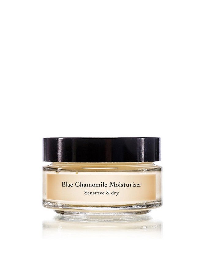 evanhealy Blue Chamomile Moisturizer | Calming Facial Cream with Carrot Seed & Argan Oil | Creamy Moisturizer For Sensitive & Reactive Skin - Image 1