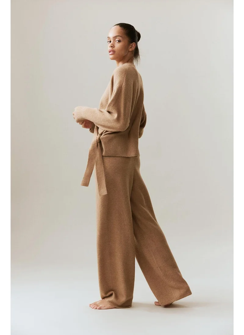 H&M Fine-knit trousers