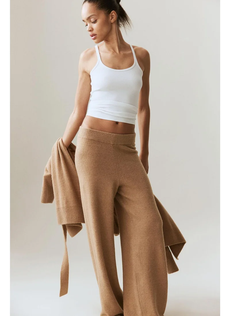 H&M Fine-knit trousers