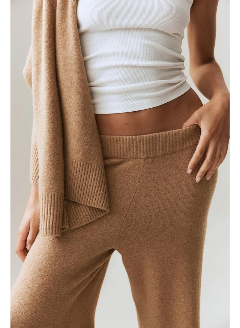 H&M Fine-knit trousers