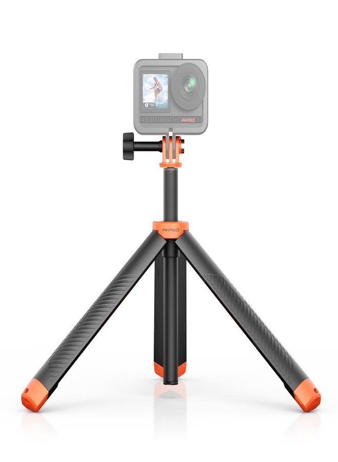 AKASO Floating Selfie Stick Tripod for Gopro Hero 13/12/11/10/ 9/Max/DJI Osmo Action EK7000/Brave 4/Brave 7 LE/Brave 7 Action Camera Handle Mount Accessories - Image 1