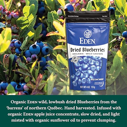 Eden Organic Dried Blueberries, 4 oz Bag - Image 3