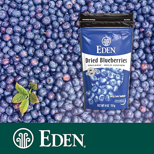 Eden Organic Dried Blueberries, 4 oz Bag - Image 4