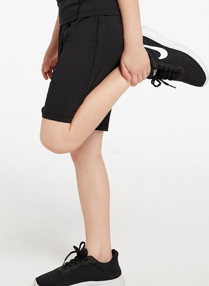 luluesses Boys sports quick dry shorts gym clothes basketball pants  - Image 3
