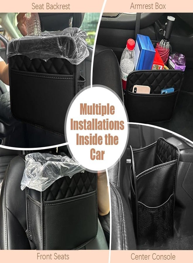 LEEHELTON Car Back Seat Organizer - Hanging Storage Bag with Pockets for Phone, Toys, Bottles, Snacks | Headrest Organizer for Travel & Daily Commute - Image 5