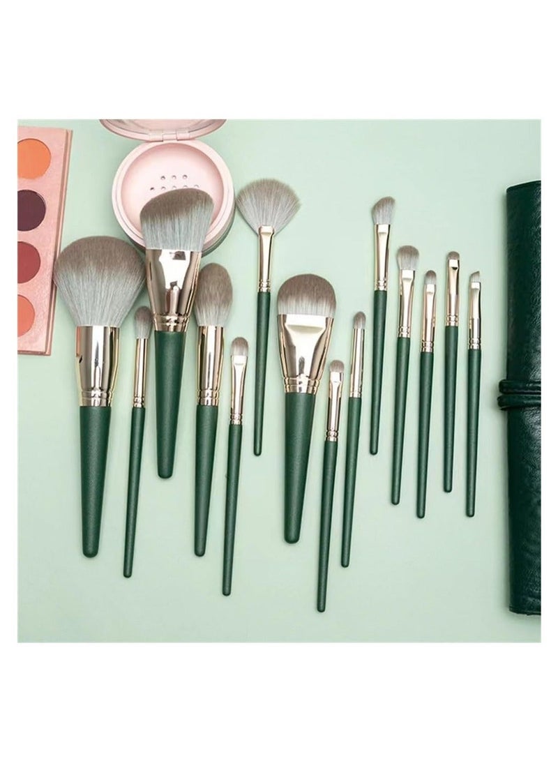 Mn 14Piece Premium Makeup Brushes Set - Image 5