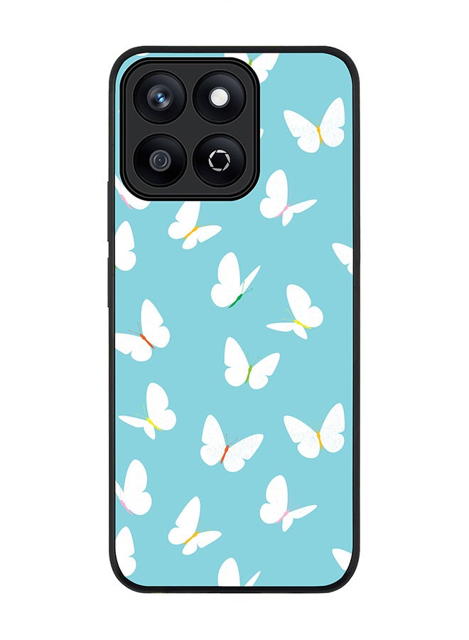 Stylizedd For Honor X7c 4G Case,Slim fit Camera Protection, Shockproof Thin Phone cover  - Fluttering Butterfly - Image 1