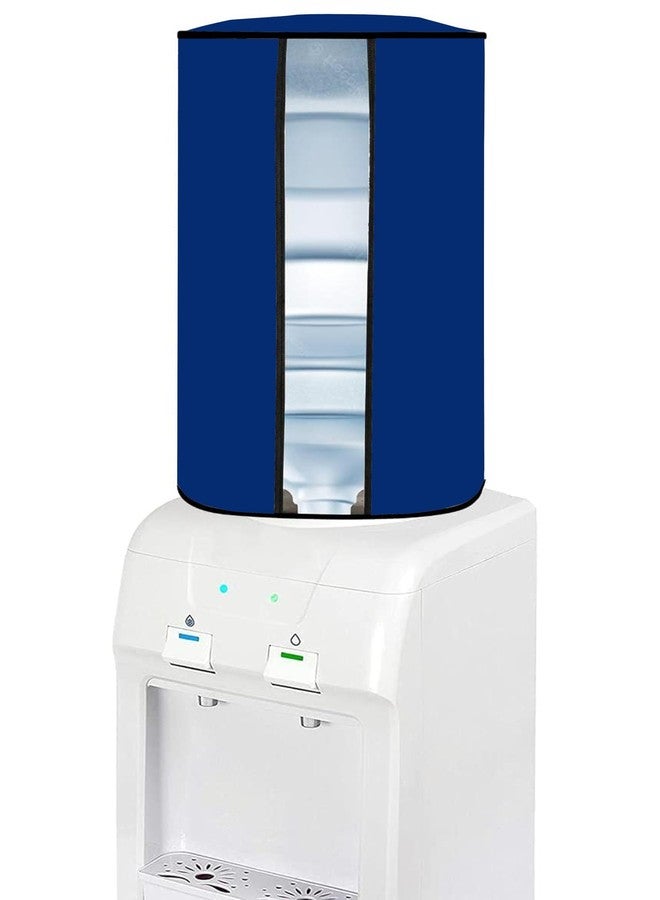 Vocal Store 20 Liter Water Dispenser Bottle Cover, Dustproof & Waterproof PVC Protector with Transparent Water Level Strip, Reusable, Easy to Clean, Fits Standard 20L Bottles V1MDOJ43BTC20L - Image 1