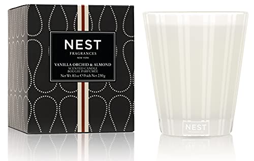 NEST Fragrances Classic Candle- Vanilla Orchid & Almond , 8.1 oz - NEST01-VO - Image 1