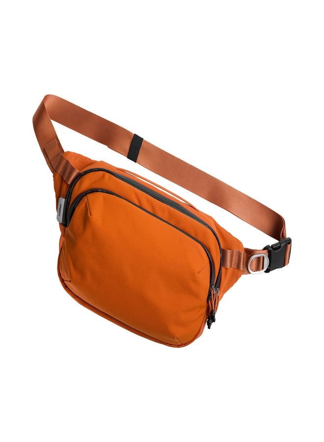 Orbitkey Urban Sling Plus - Compact Crossbody Bag with Adjustable Strap & Quick Access Pockets - Lightweight Everyday Carry Sling for Travel, Work, Gym & Outdoor Adventures (Terracotta) - Image 1