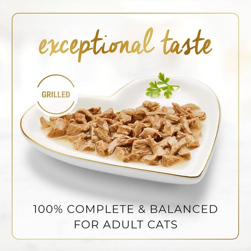 Fancy Feast Purina Fancy Feast Grilled Chicken & Beef Wet Cat Food 85g (Pack of 24) - Image 4