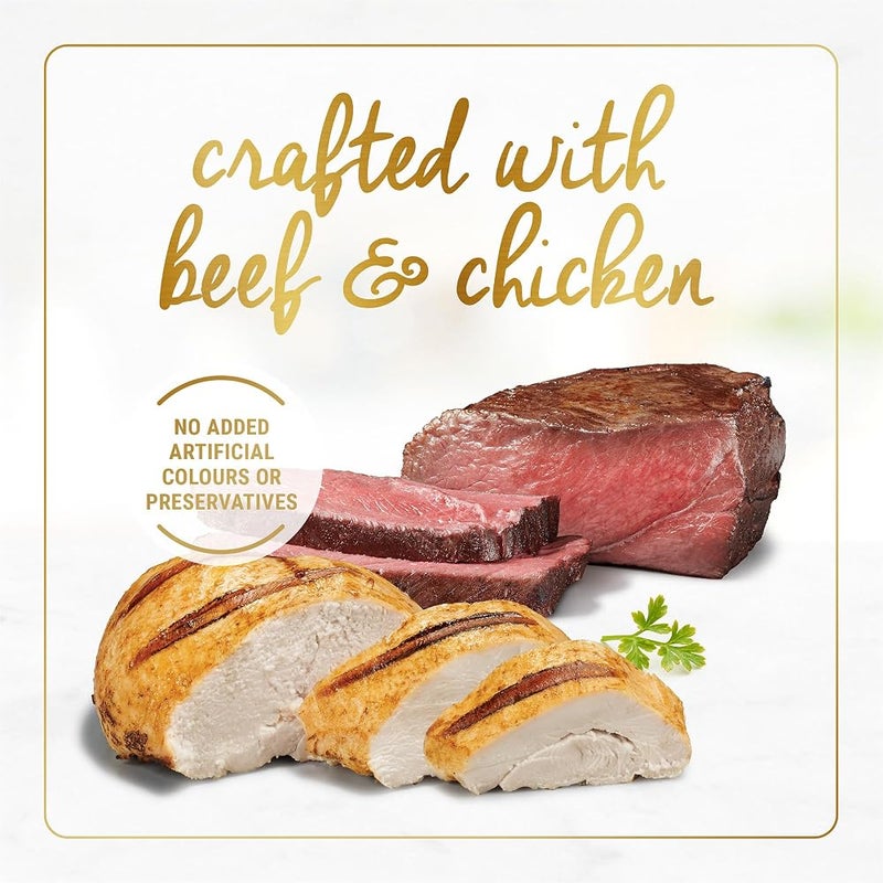 Fancy Feast Purina Fancy Feast Grilled Chicken & Beef Wet Cat Food 85g (Pack of 24) - Image 2