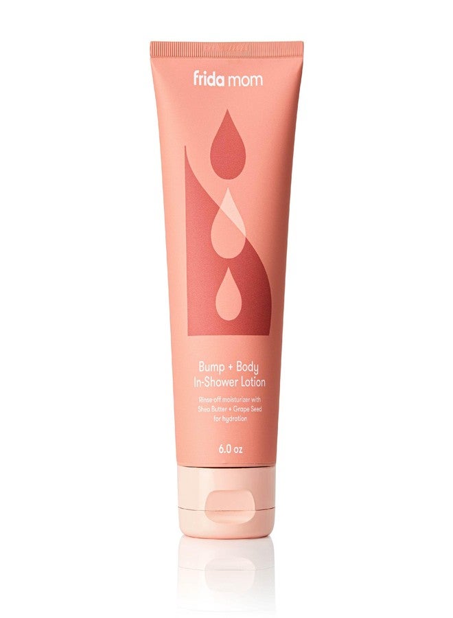 Frida Mom كريم بطن الحمل من فريدا موم، لوشن للجسم في الحمام للجسم بالكامل والبطن، لوشن مرطب للبشرة الجافة والمشدودة للحامل، 6 أونصات - Image 1