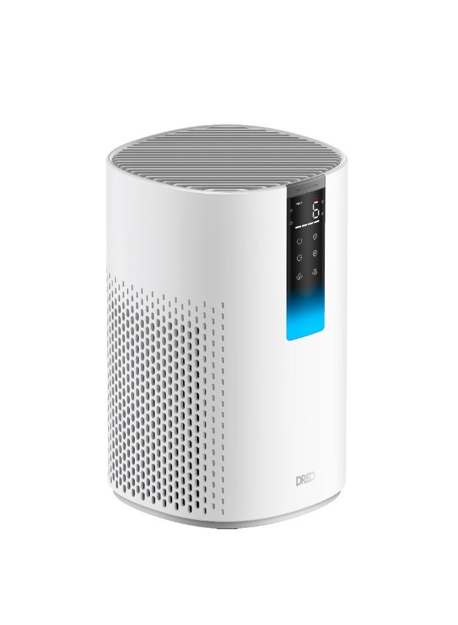 Dreo منقي الهواء الذكي ماكرو AP505S - هادئ للغاية 22 ديسيبل، تحكم ذكي عبر التطبيق والصوت - Image 1