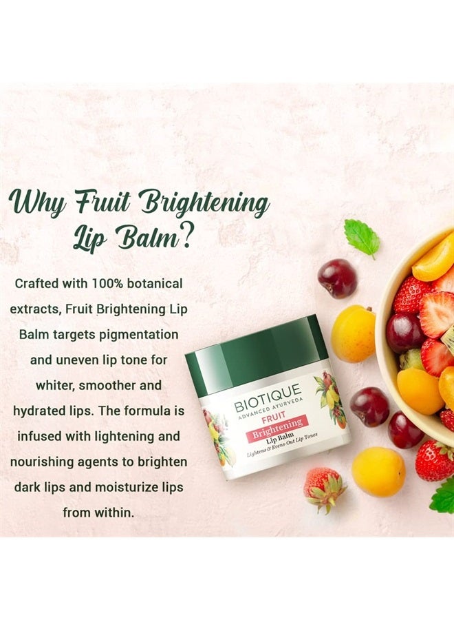 Biotique Bio Fruit Lip Balm, 12 gm - Image 3