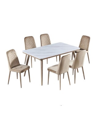 Marble dining table with 6 chairs - pzsku/ZC9C85CAACA713C935C11Z/45/_/1728219407/8a4cbfb0-e55c-469b-a03c-e428c605b6b4