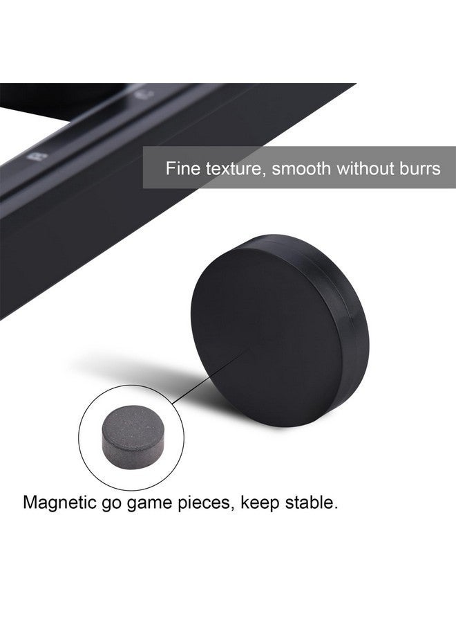 QuadPro Magnetic Travel Checkers Board Game Set With Folding Board Family Educational Toys For Kids And Adults - Image 4