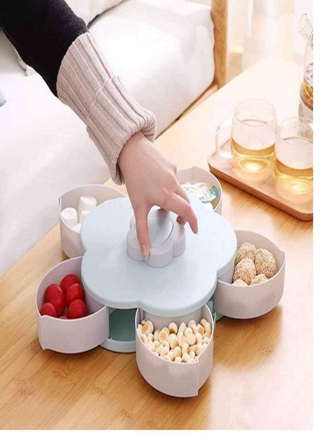 Heeva Creation Plastic Multi Purpose Snacks Container (Multicolor) - Image 1