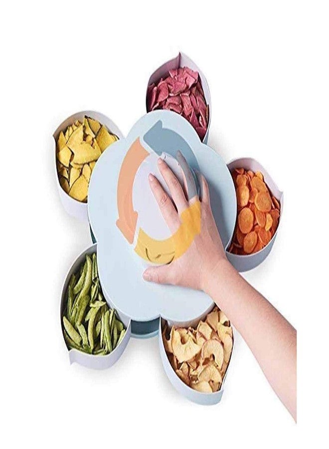 Heeva Creation Plastic Multi Purpose Snacks Container (Multicolor) - Image 4