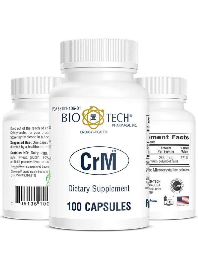 Bio-Tech Pharmacal BioTech Pharmacal - CrM- 100 Count - Image 2