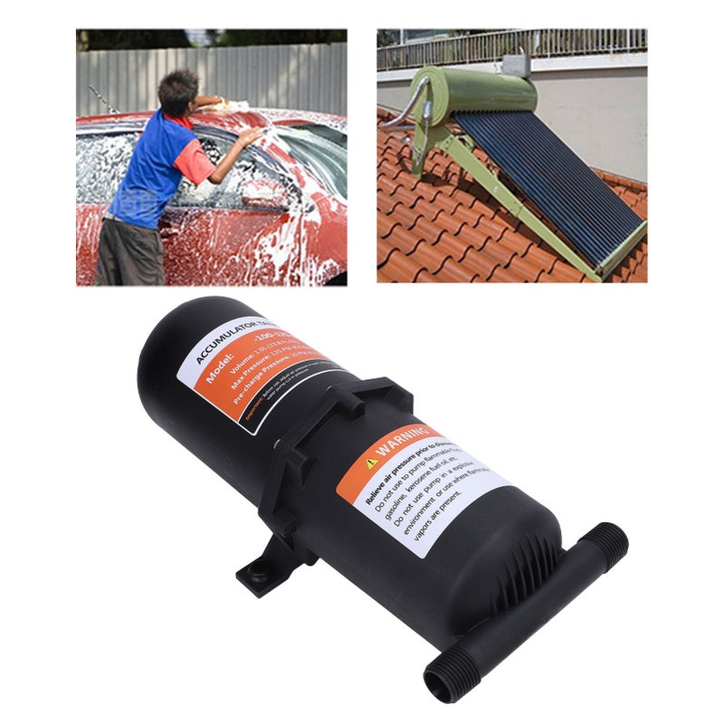 1L Constant Pressure Tank 1/2 MNPT Port Pre Pressurized Accumulator Tank for Boat Travel Trailer Maximum 125PSI - Image 1