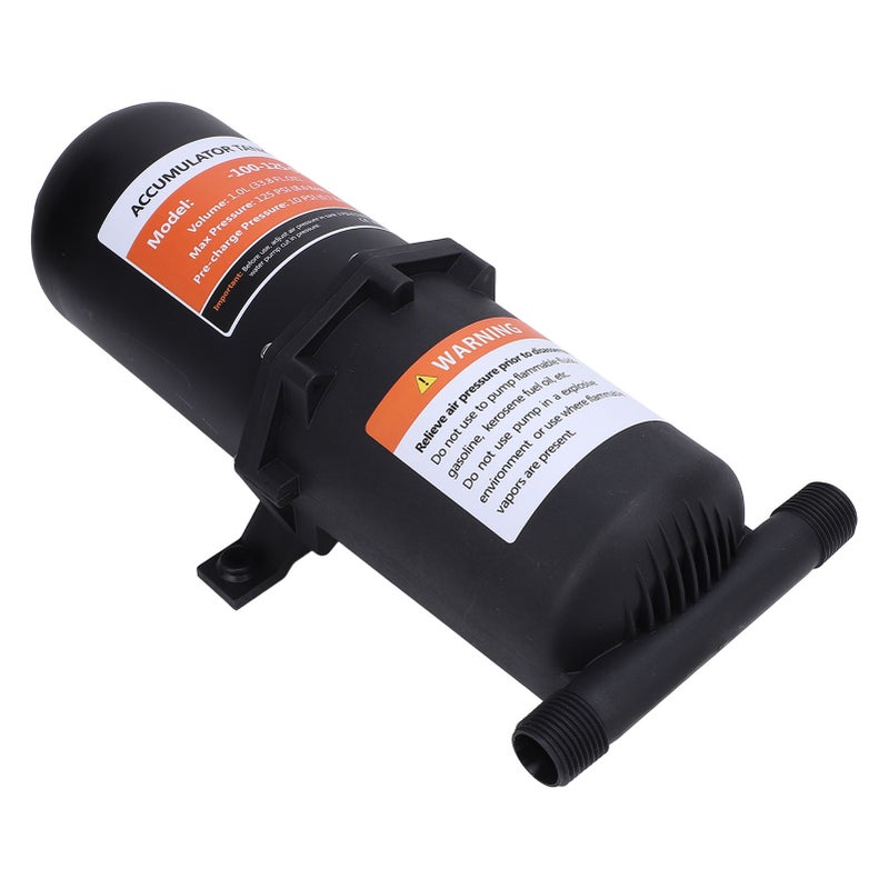 1L Constant Pressure Tank 1/2 MNPT Port Pre Pressurized Accumulator Tank for Boat Travel Trailer Maximum 125PSI - Image 2