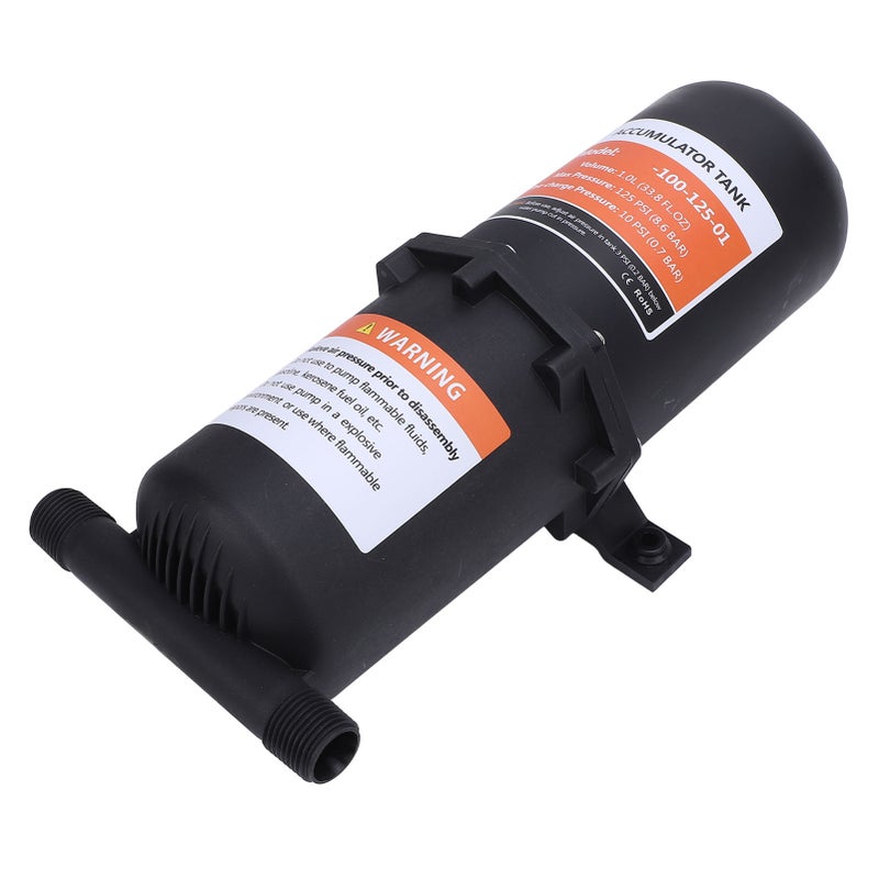 1L Constant Pressure Tank 1/2 MNPT Port Pre Pressurized Accumulator Tank for Boat Travel Trailer Maximum 125PSI - Image 5