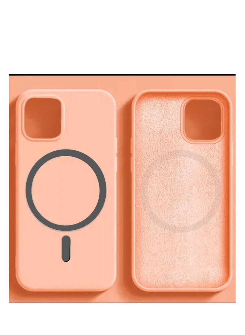 Magsafe phone protection cover magsafe magnet IP 12 PRO MAX pink - Image 1