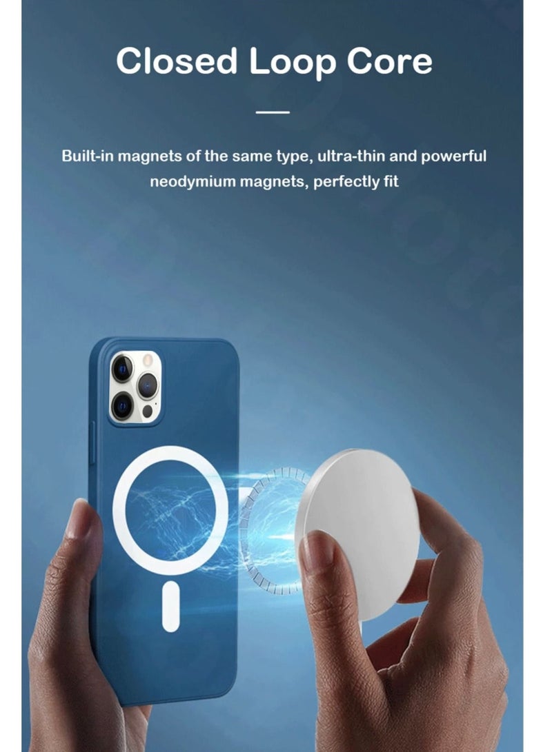 Magsafe phone protection cover magsafe magnet IP 12 PRO MAX pink - Image 3