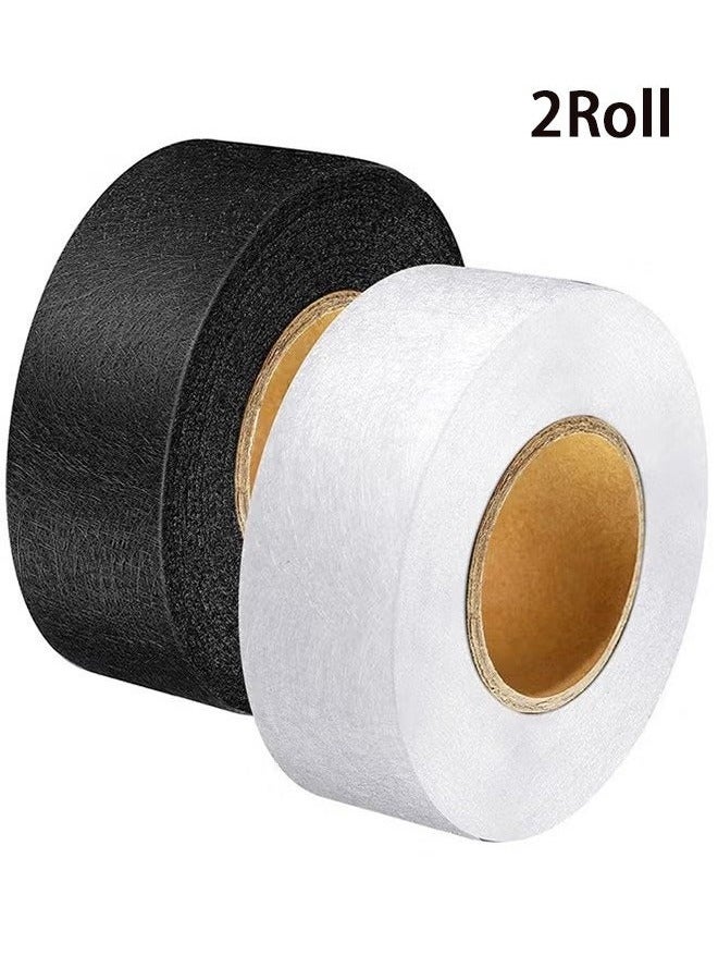 2 Rolls of Ironing Cloth Tape for Repairing Curtains,Clothes,Pants,Pillowcases  - Image 1