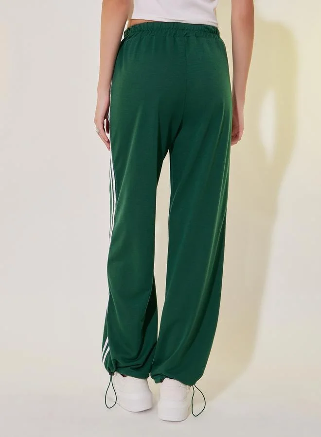 تايك تو Side Stripe Relaxed Fit Joggers