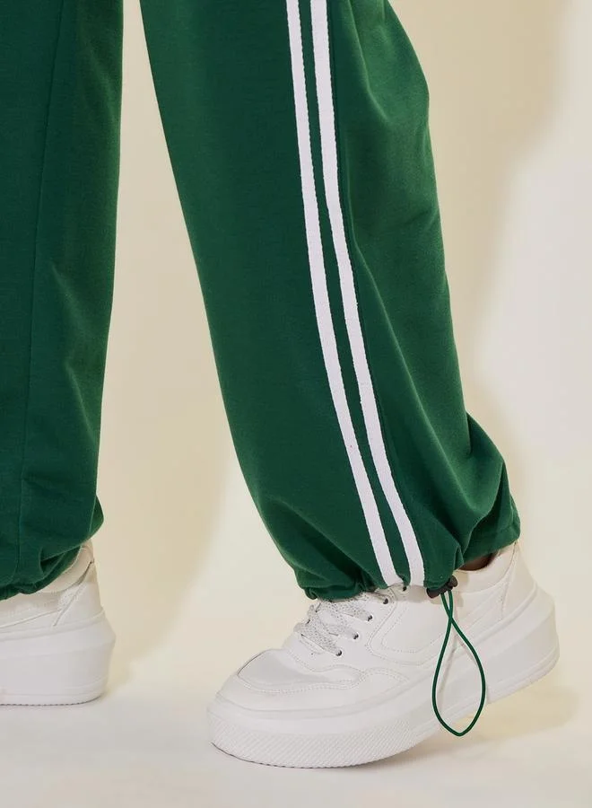 تايك تو Side Stripe Relaxed Fit Joggers