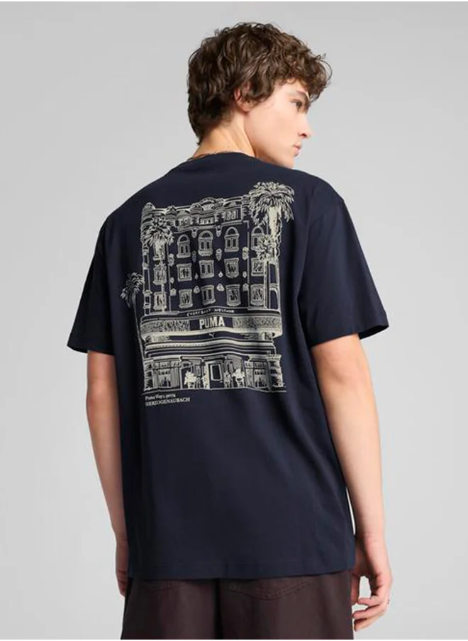 بوما Graphics Hotel Relaxed T-Shirt