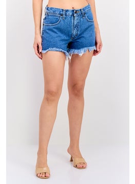 Wrangler Women Regular Fit Washed Denim Jeans, Blue  - Image 1