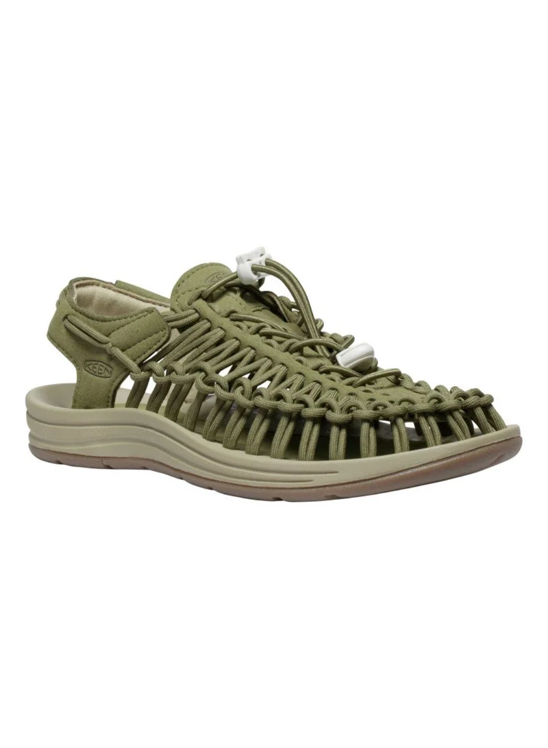 Keen WOMEN UNEEK FLAT SANDALS OLIVE/SAFARI