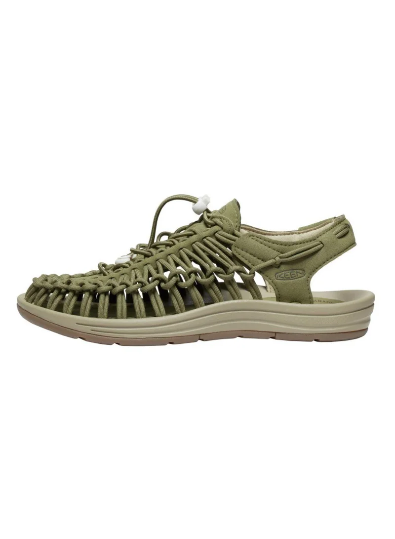 Keen WOMEN UNEEK FLAT SANDALS OLIVE/SAFARI