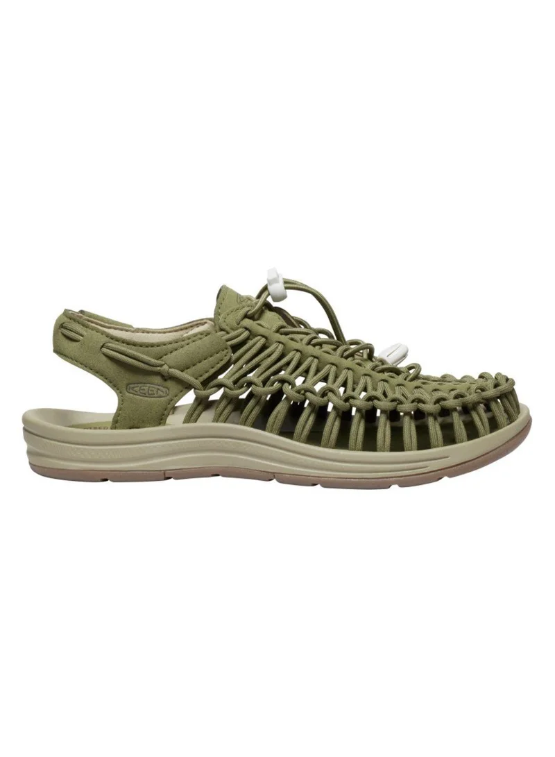Keen WOMEN UNEEK FLAT SANDALS OLIVE/SAFARI