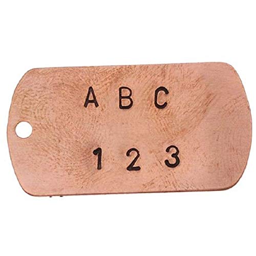 J&R Quality Tools 36pc 1/8" 3MM Letter & Number Stamp Punch Set Hardened Steel, Metal Wood Leather - Image 2