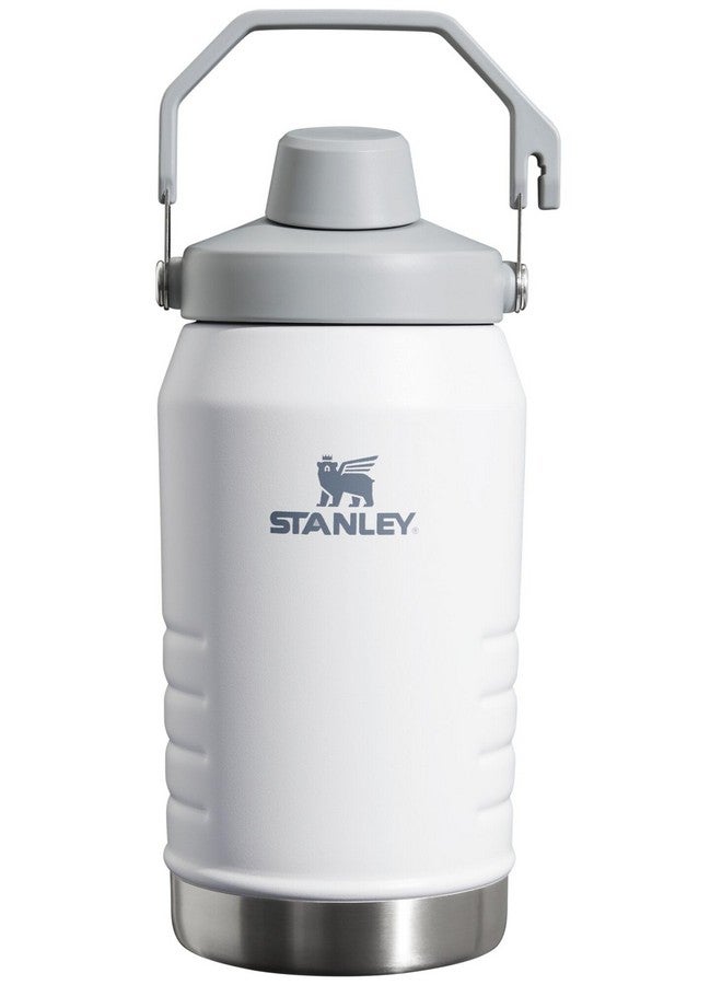 Stanley Stanley IceFlow Fast Flow Jug with Handle 64 oz | Twist On Angled Spout Lid | Leakproof for Travel and Sports | Insulated Stainless Steel | BPA-Free | Polar  - Image 1