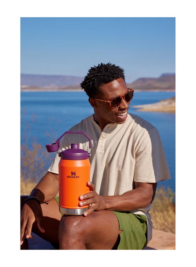 Stanley Stanley IceFlow Fast Flow Jug with Handle 64 oz | Twist On Angled Spout Lid | Leakproof for Travel and Sports | Insulated Stainless Steel | BPA-Free | Polar  - Image 3