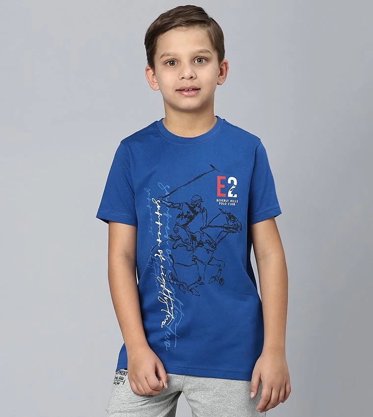 Graphic Print Round-Neck T-shirt