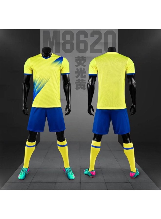 Fluorescent Yellow Light Board Football Jersey - Image 1