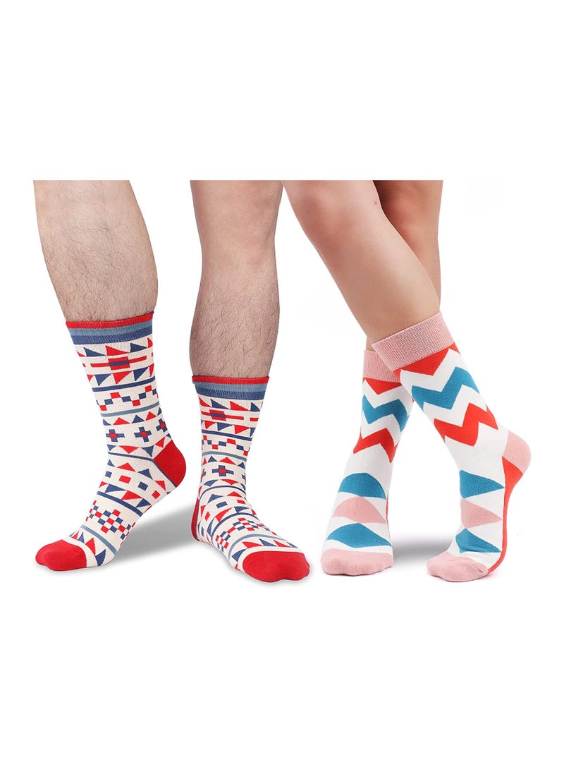 SYOSI Novelty Wacky Cotton Socks, Crazy Crew Dress Socks For Man And Women,  Design For Gift - Image 5