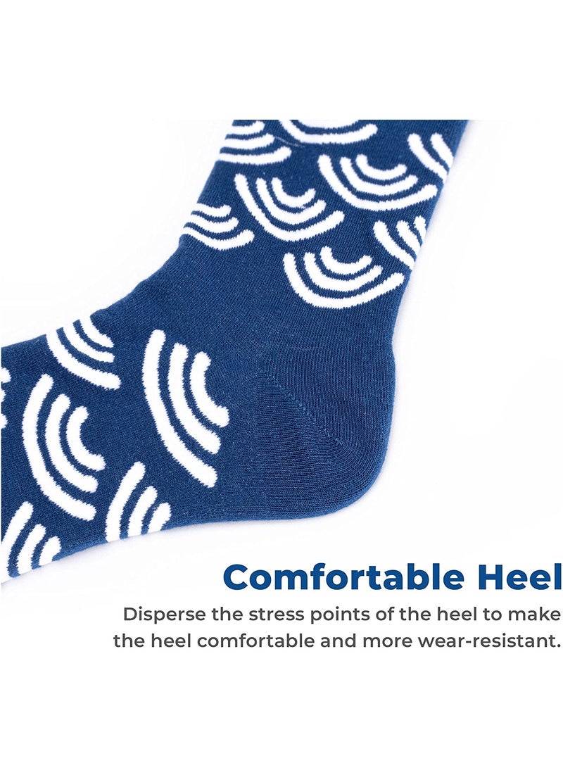 SYOSI Novelty Wacky Cotton Socks, Crazy Crew Dress Socks For Man And Women,  Design For Gift - Image 3