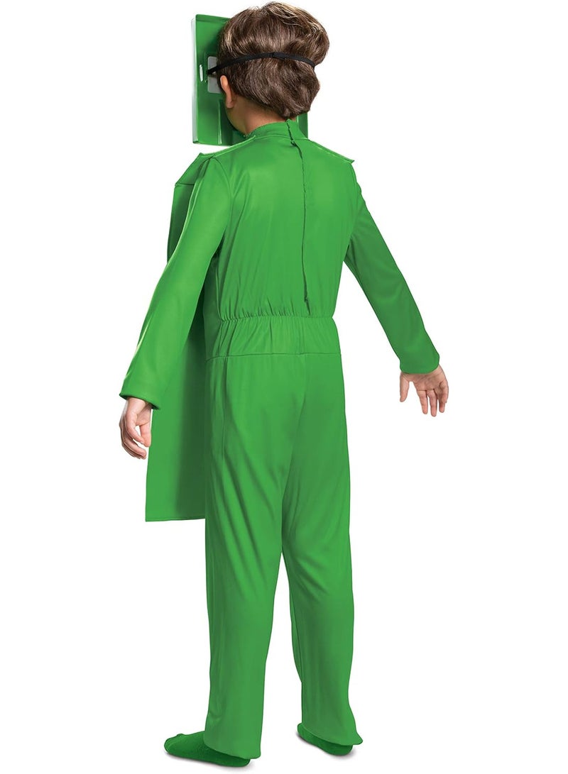 Globalests Minecraft Creeper Boys Jumpsuit Classic Child Costume L (10-12) 11437K - Image 2
