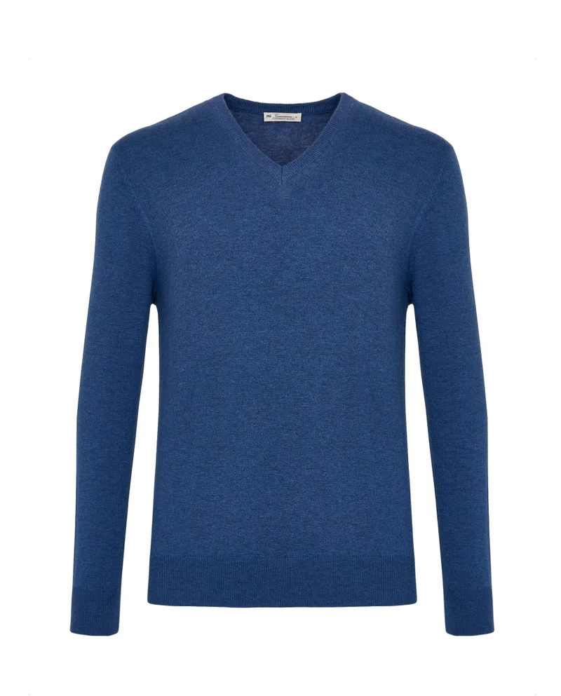 Camicissima BLEND CASHMERE V NECK SWEATER