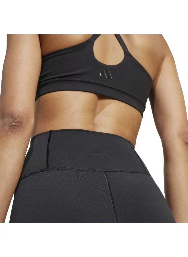 Adidas Black All Me 5-Inch Short Leggings for Women | Best Price UAE